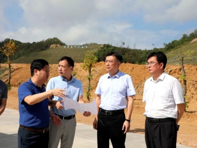 熊锋松到大埔县城工业小区调研