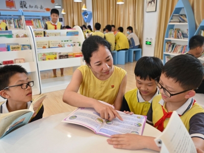 梅江区美华小学打造“书香校园”：浓浓的阅读氛围 杠杠的学习环境！