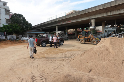 丰顺5家无照经营砂场被查处！