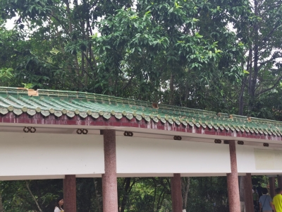 存安全隐患！泮坑长廊琉璃瓦脱落，市民呼吁：尽早维修