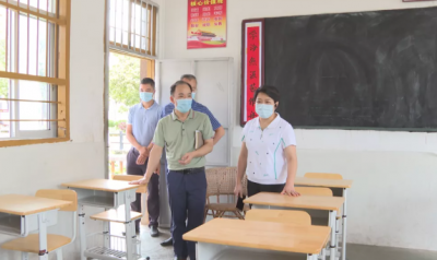 吴丽丽率队检查蕉岭县2021年中考准备工作
