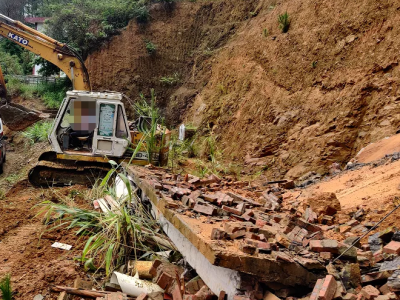 发现一宗 查处一宗！五华龙村拆除两处违规占用林地建坟