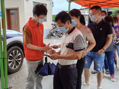 贡献“红色”力量！梅县区石扇镇新冠疫苗接种工作有序推进