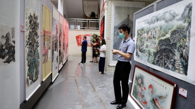 庆祝建党百年！梅县区举行大型书画摄影艺术展