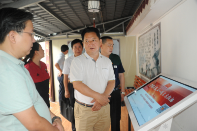 朱国城率队开展疫情防控、安全生产及文明创建工作检查