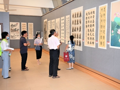 “永远跟党走”！平远县庆祝建党100周年文艺采风创作联展开幕