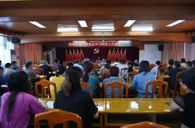 学习动态丨梅江区委党史学习教育巡回指导组第六组到西郊街道开展巡回指导工作