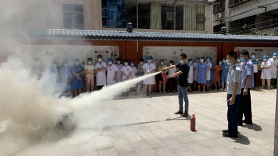 筑牢安全防火墙！梅江消防检查新冠疫苗接种点消防安全