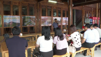 在平省市人大代表调研平远县乡村旅游发展情况