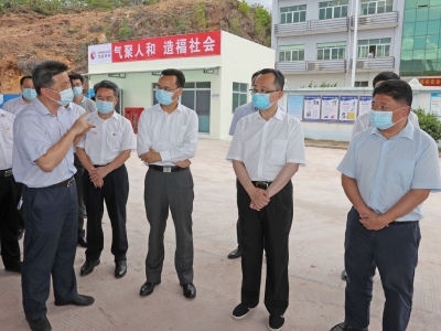 陈敏张爱军到五华县调研检查防疫防汛保安全工作：守住安全发展底线 维护社会大局稳定