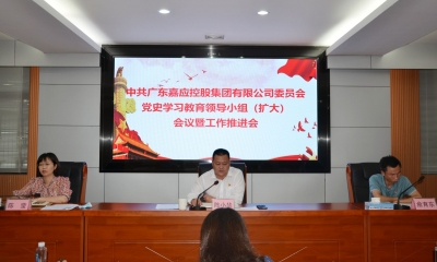 广东嘉控集团党委召开党史学习教育领导小组（扩大）会议暨工作推进会