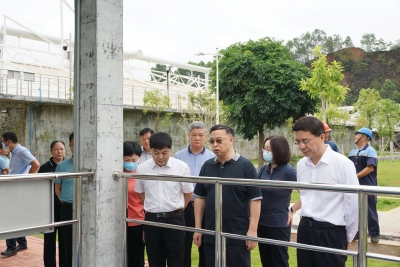 省生态环境厅调研组一行来梅开展专题调研：强化环境综合治理 推动加快绿色发展