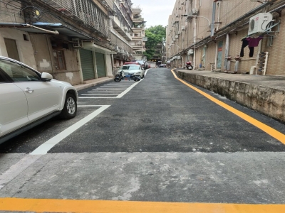 快看！榕树塘社区这两段背街小巷大变样，一改往日“路难行”