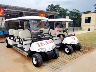 蕉岭县人民医院新院区新添两辆“便民摆渡车”，真真系便民！