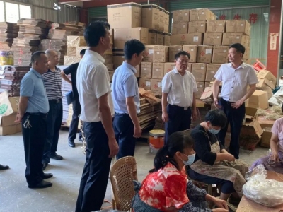 何建元走访民营企业 