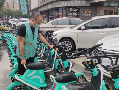 共享单车，为梅州人的出行添了一抹“绿”…