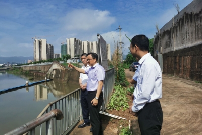 温向芳到梅县区、梅西水库管理局调研检查三防工作和疫情防控工作