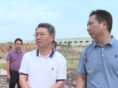 朱少辉调研重点项目建设推进工作