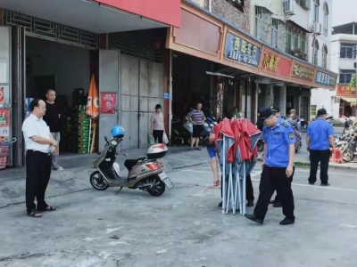 “六乱”现象零容忍！梅江区西阳镇扎实开展“百日攻坚”整治行动 