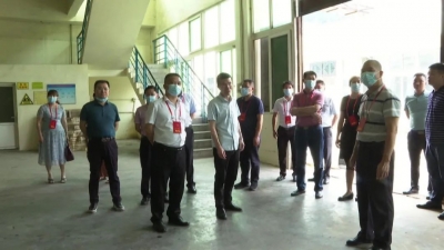 平远县人大代表视察平远高新技术产业发展情况