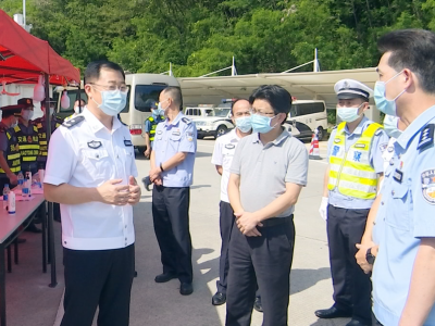 宁惠军来蕉岭督导检查省际联合检疫检查站工作 