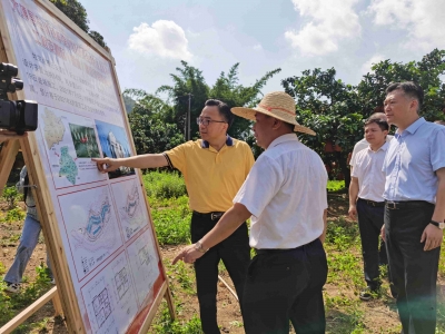 温向芳到大埔县督导地质灾害隐患点整治工作：短期治标 限期治本 确保安全  