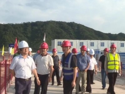 廖茂忠率队检查安全生产工作：强管理严措施 全力确保施工安全