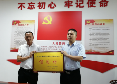 两个“信用村”获1052万元贷款！大埔农商银行为乡村振兴注入“金融活水”