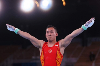 祝贺！肖若腾获得竞技体操男子全能银牌