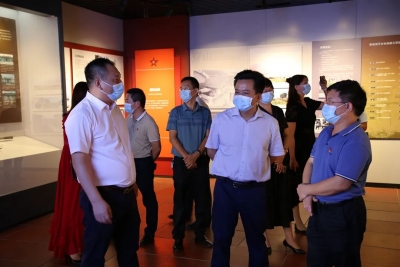 朱汉东到潮州市饶平县考察红色资源活化利用工作：携手推动两地红色资源互通共享