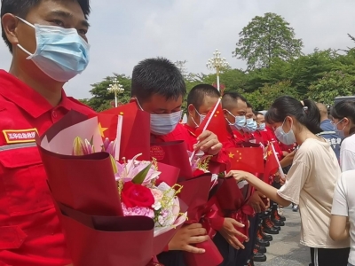 “救援义不容辞，有需要再远也会去！”10名援豫抗洪抢险救援队员归“嘉”