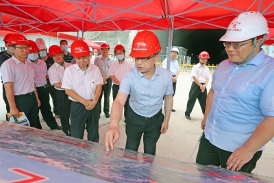 陈敏到梅县区检查在建隧道工程安全生产工作：深入细致抓安全生产  全力以赴保一方平安