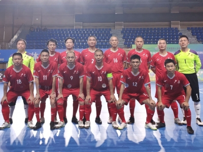 梅州五华轻取新疆！十四运五人制足球男子乙组鸣哨