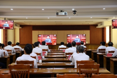 大埔各界收听收看庆祝中国共产党成立一百周年大会！