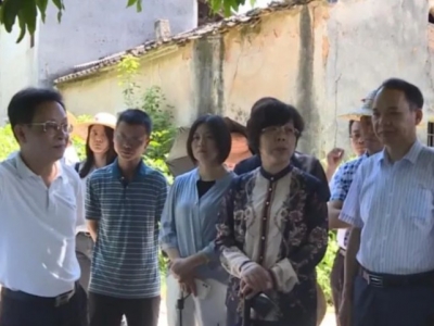 省调研组一行到丰顺县调研国土空间生态修复工作