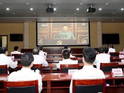 五华县组织收听收看庆祝中国共产党成立100周年大会