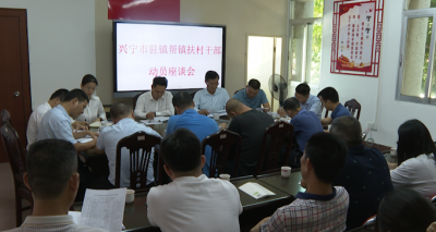兴宁举行乡村振兴驻镇帮镇扶村工作座谈会