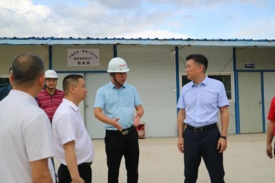 熊锋松到县城工业园调研土地平整工作：严抓项目细节 推动整体进度