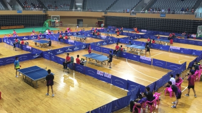 下旋、削球、摆短...梅州市运会乒乓球项目今天开赛！