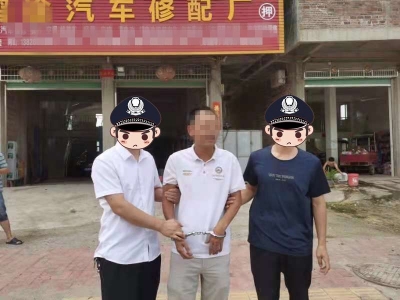 错骑摩托车是真的，被抓也是真的...五华公安：勿让贪念作祟！