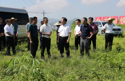 曾永祥、廖茂忠到嘉应学院紫琳学院调研项目建设情况