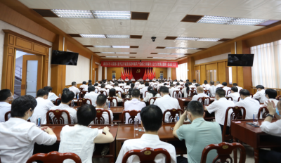 梅县区学习贯彻习近平总书记在庆祝中国共产党成立100周年大会上重要讲话精神干部动员大会召开