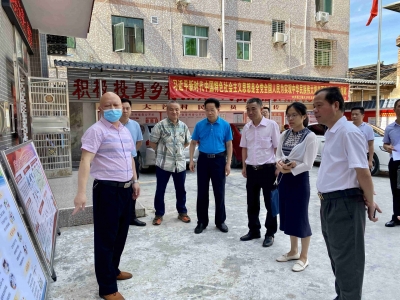 马志元到梅县调研督导全国文明城市创建工作：精准对标测评体系 重点攻坚短板弱项