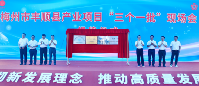 梅州丰顺国际声谷项目启动，总投资100亿元！