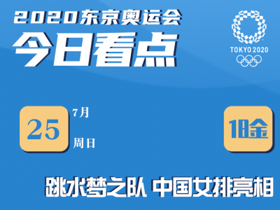 奥运今日看点：中国女排亮相 多个夺金点值得期待