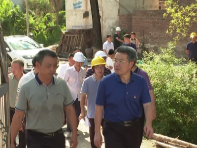 朱少辉到五华县横陂镇、安流镇调研相关工作