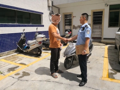 他们先后带着锦旗来到丰顺汤坑派出所，原来是为了这件事...