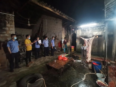 凌晨突击检查！这些私宰生猪窝点被依法取缔！