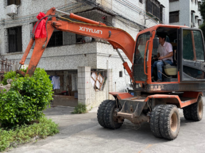 改出幸福感！梅县区新城办富贵花园改造项目开工