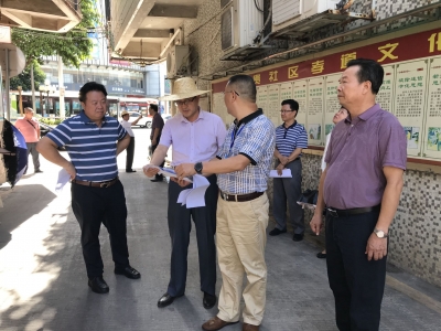 韩小林到梅县区督导创建全国文明城市工作：紧盯问题整改 破解重点难题